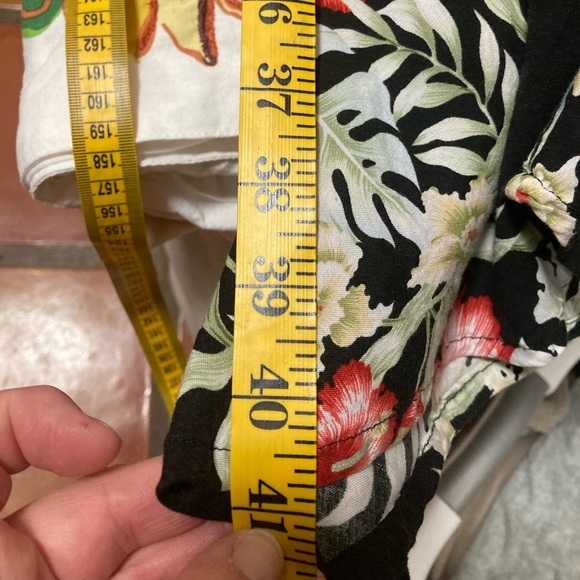 Hibiscus collection dress black muu muus - Picture 3 of 12